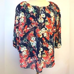 Stunning Blouse from Dressbarn Plus Size 2X